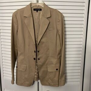 Anne Klein New York a sporty snap front blazer styled jacket  SZ 6